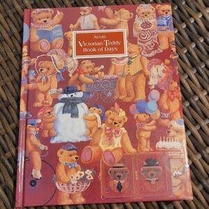 AVON Gift Collection Victorian Teddy Book Of Days Day Planner Calender Date Book